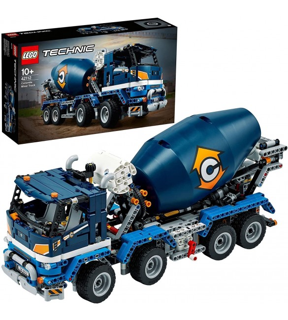 LEGO 42112 Technic Betoniera, Set di Costruzioni
